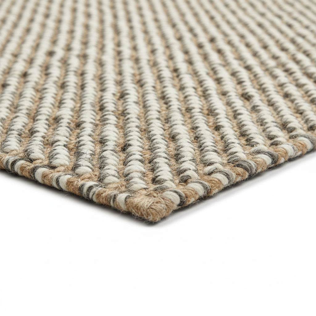 LORAN - Hand Woven Jute & Wool Carpet